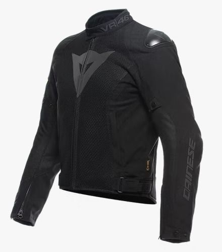 Dainese VR46 Wetlap Air D-Dry Jacket Black/Fluo-Yellow : Delivery in 5 days
